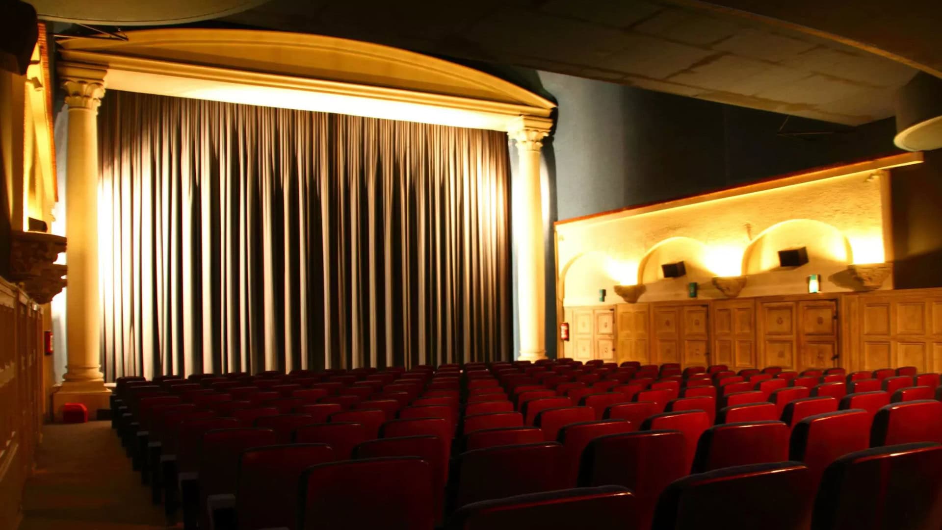 La grande salle du Cinéma Galeries à Bruxelles