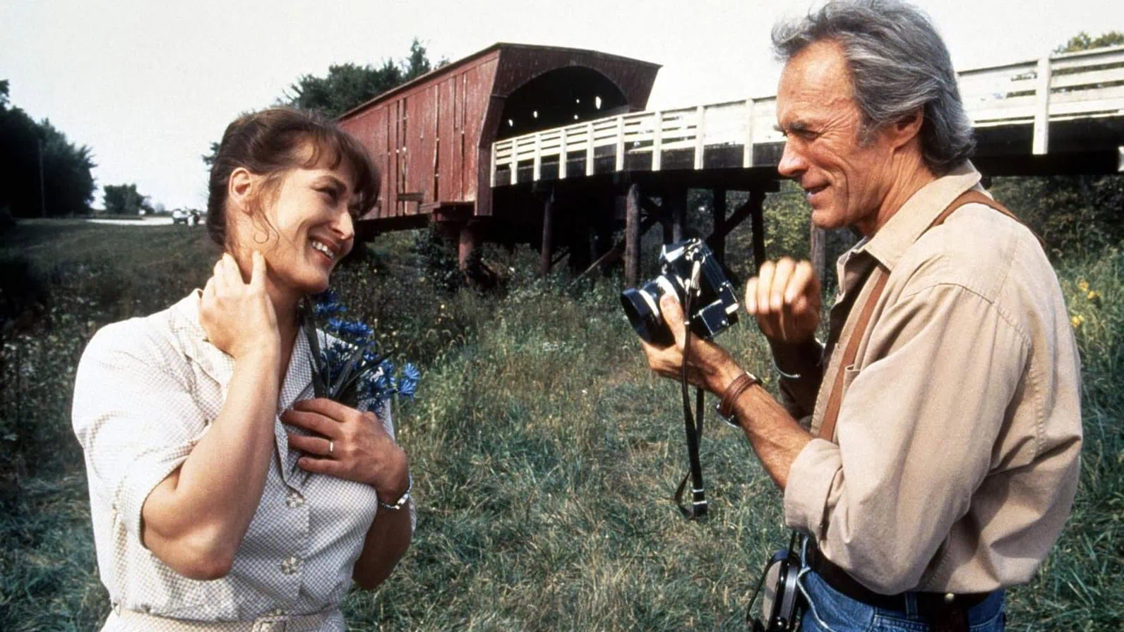 Clint Eastwood et Meryl Streep dans Sur la Route de Madison