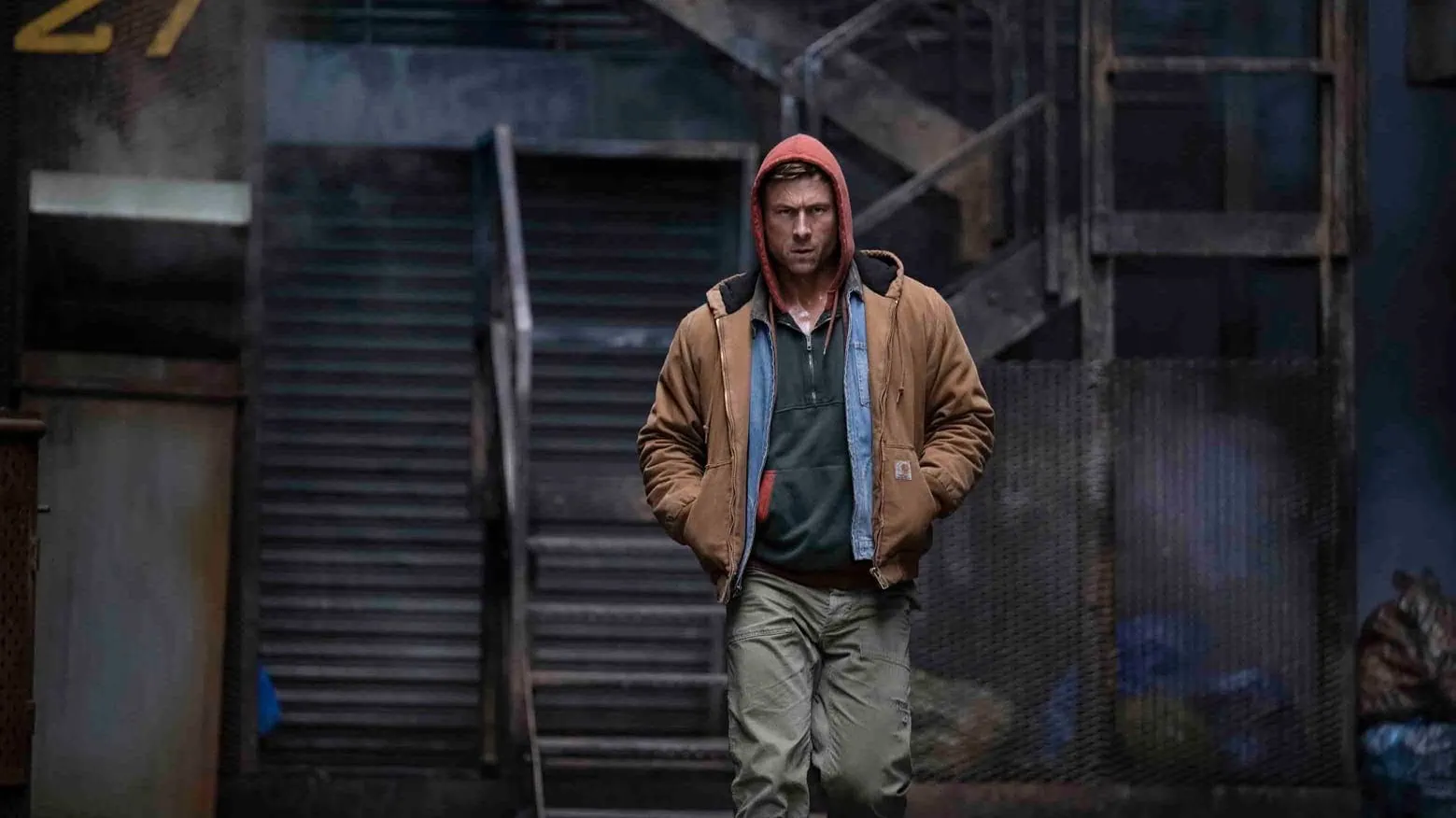 Glenn Powell dans "Running Man" d'Edgar Wright