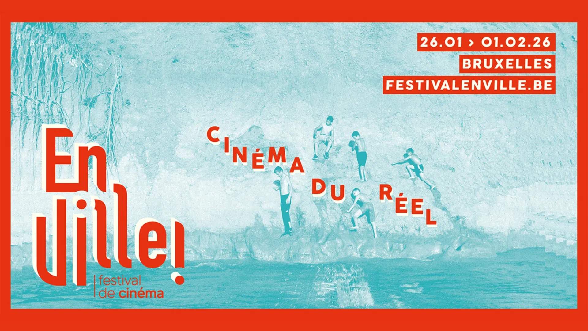 L'affiche du festival En Ville 2026 qui se tient à Bruxelles.