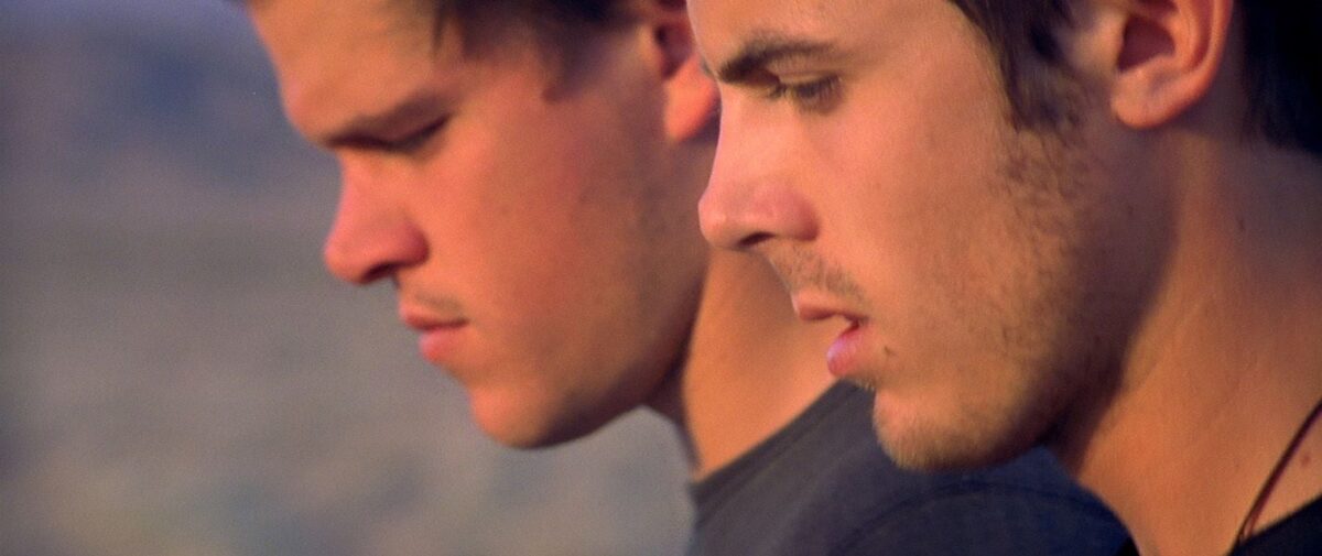 Matt Damon et Casey Affleck dans "Gerry"