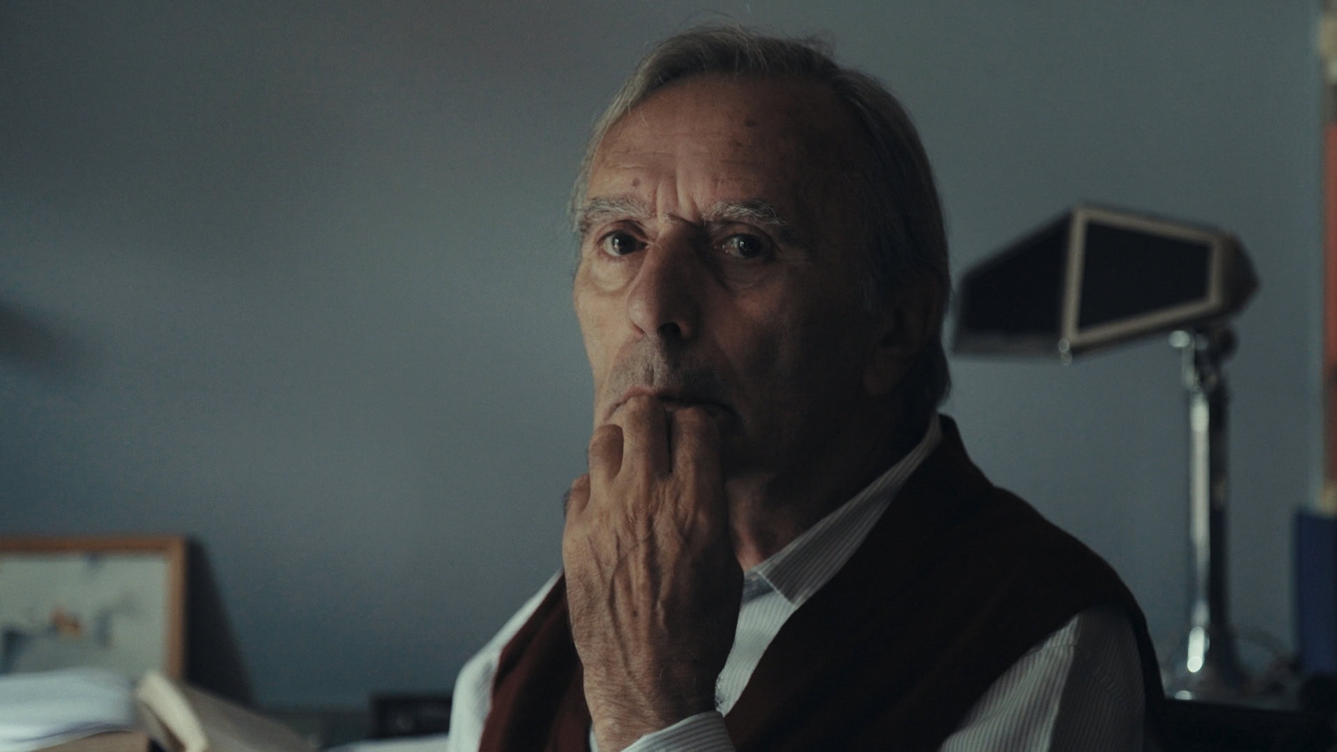 Jean-Louis Schefer filmé par Joachim Olender dans L'Académie des secrets