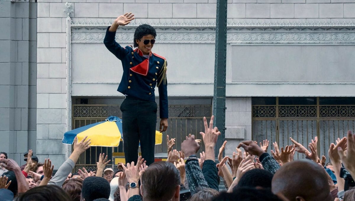 Jaafar Jackson dans la peau de Michael Jackson prend un bain de foule dans le biopic Michael